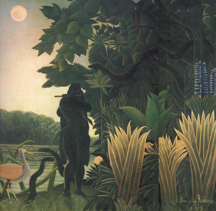 Henri Rousseau The Snake Charmer oil painting image
